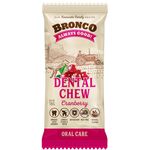 Bronco Dog Dental Chew Cranberry 18g