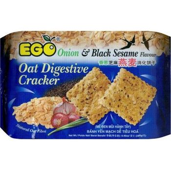 EGO Scallion Sesame Oatmeal Digestive Biscuits 240g