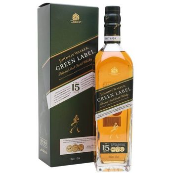 Johnnie Walker Green Label 15 Year Old Blended Malt Scotch Whisky 70cl 43%