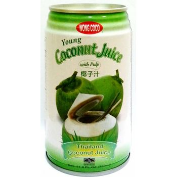 Wong Coco Coconut Juice with Pulp 320ml