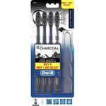 Oral-B Cavity Defense with charcoal Black Toothbrush Pack Of 4