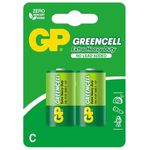 GP Batteries R14 Green Cell 1.5v Baby C Battery