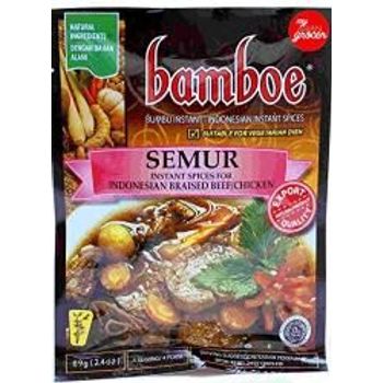Bamboe Instant Spices For Semur Braised Beefchicken 69g (Pack of 3s)