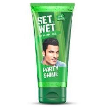 Set Wet Styling Hair Gel For Men Party Shine 50ml