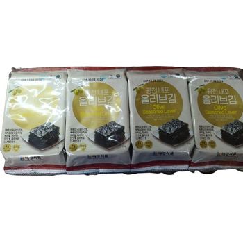 Olive Seasoned Laver 8 Sachets x 4g