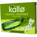 Kallo Organic Vegetable Stock Cubes 66g pack Of 15