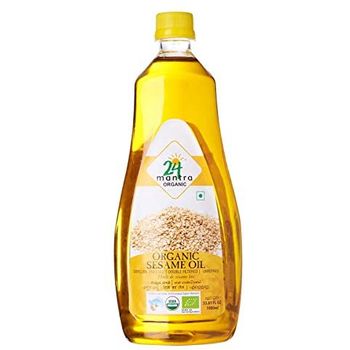 24 Mantra Organic Cold Pressed Sesame Oil 1l