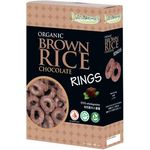 Yes Natural Organic Brown Rice Rings Chocolate 40g