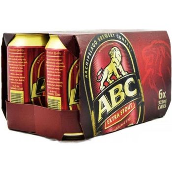 ABC Extra Stout Can 6pcs Pack 323ml