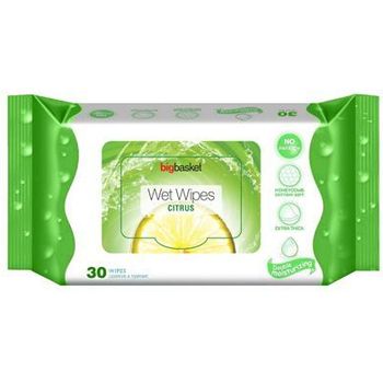 Big Basket Wet Wipes 30 Pulls