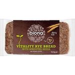 Biona Organic Vitality Rye Bread With Sprouted Seeds 500g