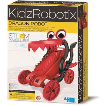 4M Juego Fun Mechanics Dragon Robot