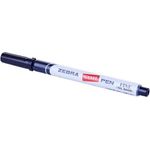Zebra Name Pen Fine Black