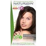 Naturigin Ebony Hair Dye 2.3 Permanent Hair Color 100% Grey Coverage Certified Organic Natural Ingredients Deeply Nourishes The Hair Ammonia Vegan Long Lasting Results