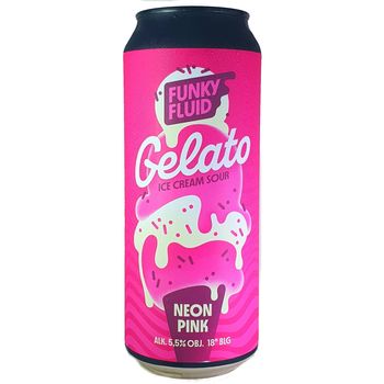 Funky Fluid Gelato Neon Pink Sour 500ml