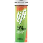 Gluco Tabs Tangy Orange Fast Acting Glucose 10 Tabs