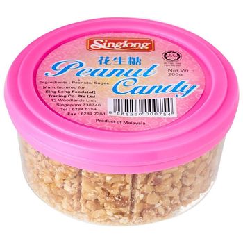 Sing Long Peanut Candy 200g
