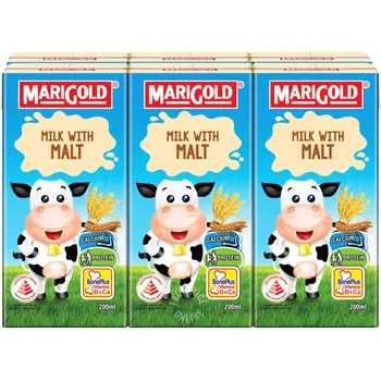 Marigold Uht Milk Malt 200ml