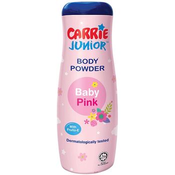 Carrie Junior Baby Powder Pink 280g
