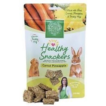 Small Pet Select Healthy Snacker Carrot/Pineapple Small Animal Treats 57g x 5 packs