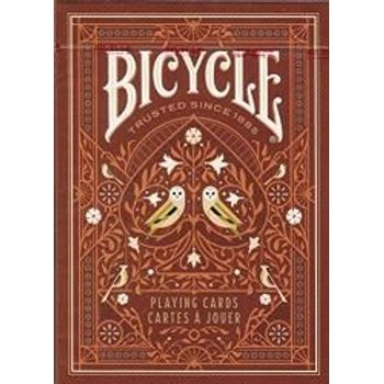 Bicycle Aviary Orange Deck Of Cards