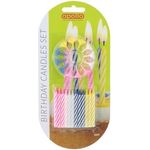 Apollo Birthday Candle And Holder Set