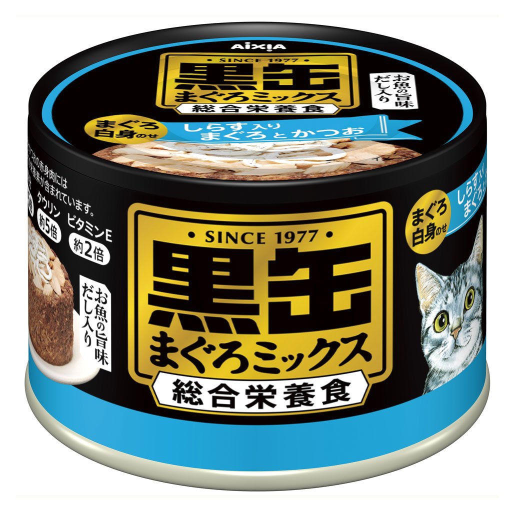 SG Aixia Kurocan Mix Skipjack W Tuna And Whitebait Canned
