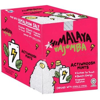 Big Foot Himalaya Vajomba Actiwhoosh Mints Candy 12pcs 15g