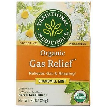 Traditional Medicinals Organic Gas Relief Digestive Tea 24g