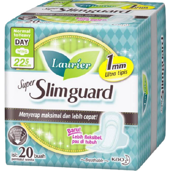 Laurier Super Slim Guard 22.5cm 20s