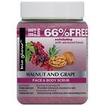 Bio Glow Walnut And Grape Body And Face Scrub 400ml