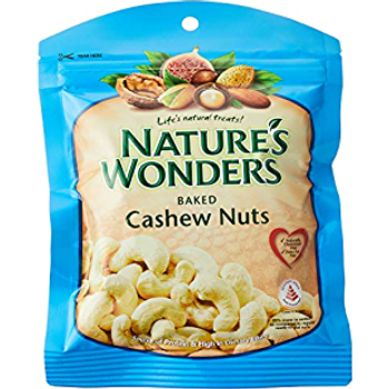 Nature's Wonders Baked Nuts Cashew 70g