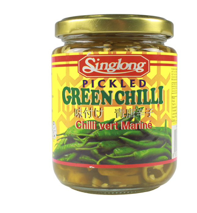 Majfa Mini Market Sing Long Pickled Green Chilli 200g Fairmart