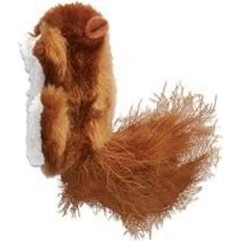 Kong Refillables Catnip Squirrel Cat Toy Brown One Size