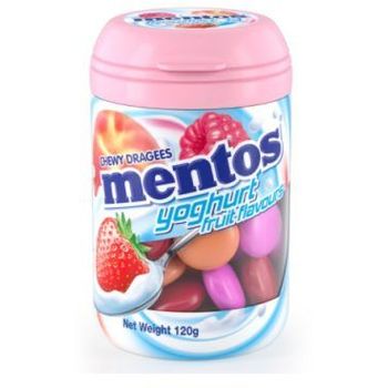 Mentos Bottle Yogurt Mix 120g