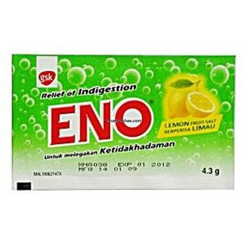 Eno Cooling Fruit Salt Lemon Flavoured 5g x 6pcs