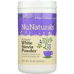NuNaturals Non GMO White Stevia Powder 340g