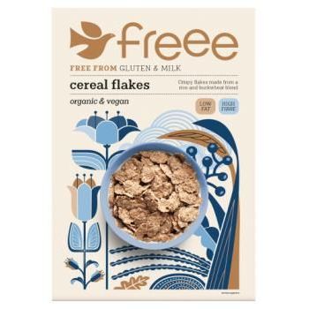 Freee Gluten Organic Cereal Flakes 375g