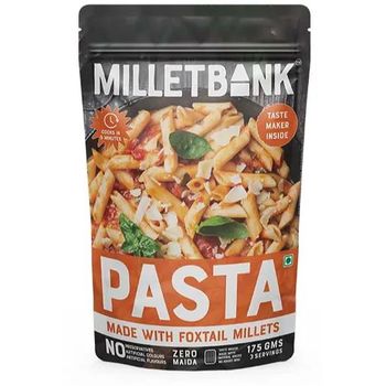 Millet Bank Pasta Made With Foxtail Millet Zero Maida 175g