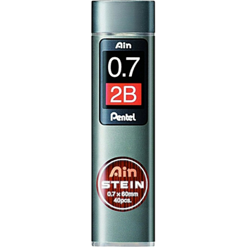 Pentel Ain Stein Pencil Lead 40's 0.7mm 2B 
