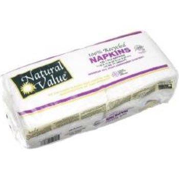Natural Value 100% Recycled Lunch Napkin