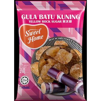 Sweet Home Yellow Rock Sugar 250g