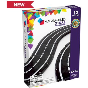 Magna-Tiles Xtra Roads 12 Piece Set