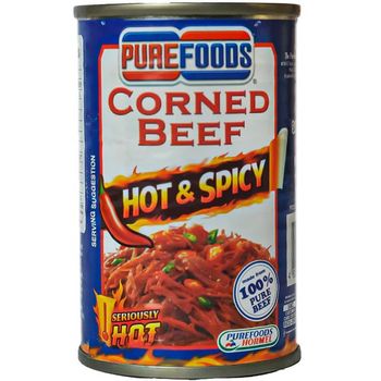 Purefoods Corned Beef Hot Spicy 150g