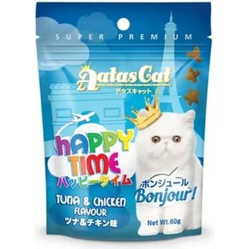 Aatas Cat Happy Time Bonjour Tuna And Chicken 60g