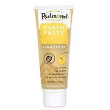 Redmond Earthpaste Natural Non-Flouride Toothpaste LemonTwist 113g