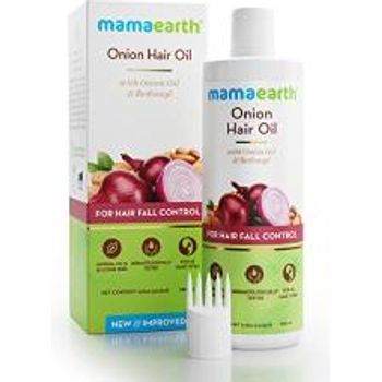 Mamaearth Onion Oil For Hair Growth Hair Fall Control With Redensyl 250ml