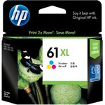 HP Inkjet Cartridge 61XL Colour Ch564wa