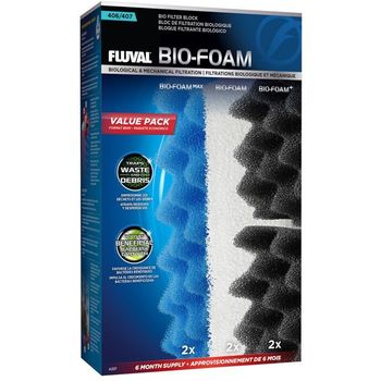 Fluval 406 And 407 Bio Foam Value Pack 131g