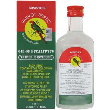 Parrot Brand Oil Of Eucalyptus Triple Distilled 56mlx2